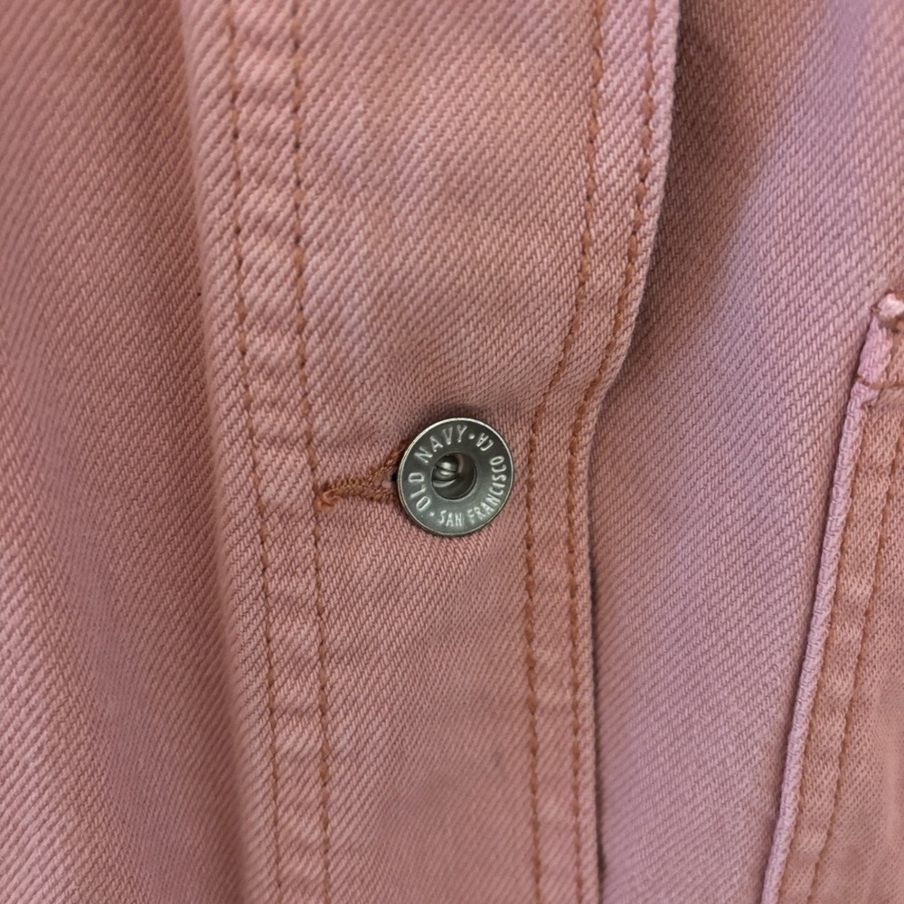 Old Navy Utility Jacket Shacket Pink Rose Large - Picture 7 of 14